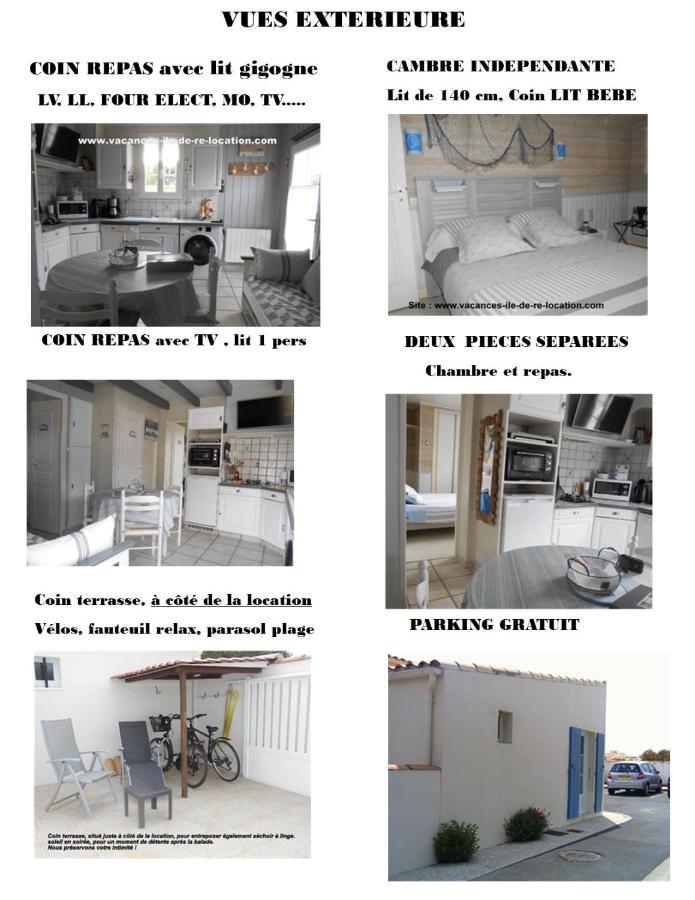 Ile De Re, La Danae, Velos, Wifi, Possibilite Cuisine, Linge, Parking Gratuit Saint-Martin-de-Re Ngoại thất bức ảnh